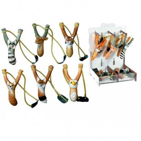 FASEBA carved animal slingshot toy 19,50 CM 16235