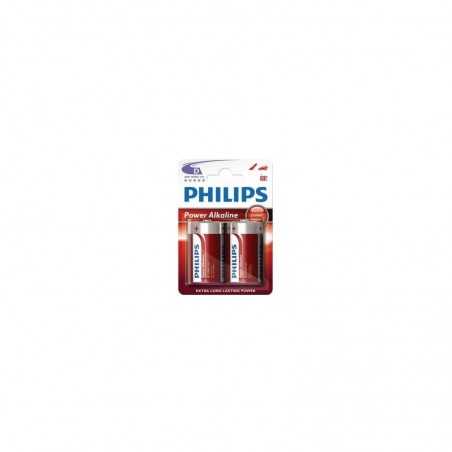 PHILIPS Blister 2 pilas alcalinas LR20 17213