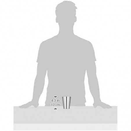 IBILI aluminum glass IBILI 350 ML 400091