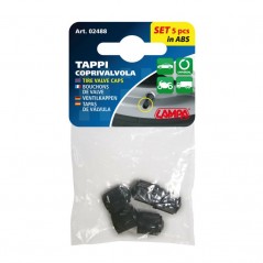 LAMPA Set of 5 wheel valve cover caps ABS LAM02488