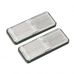 LAMPA Set of rectangular catadioptric reflectors for trailer 90X35 MM LAM20539VAR