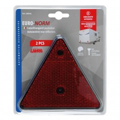 LAMPA Triangular reflector set for trailer 160 MM LAM20542