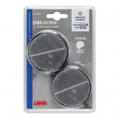 LAMPA Juego reflectores catadióptricos ovalados para remolque 65 MM LAM20544VAR