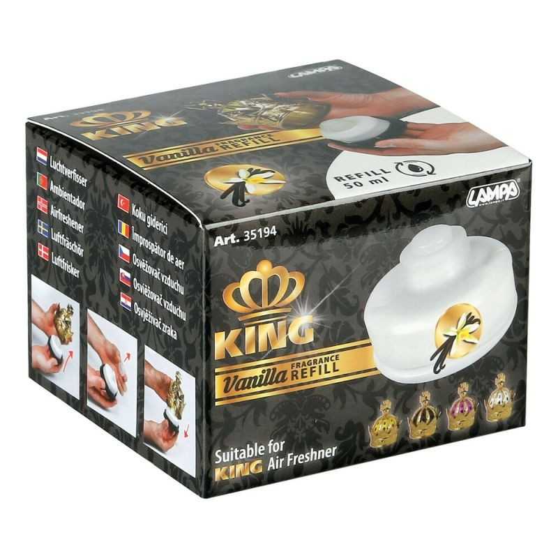LAMPA Recarga recambio ambientador vainilla KING 50 ML LAM35194