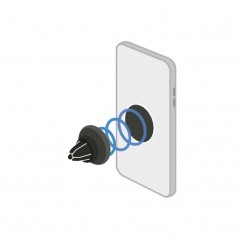 LAMPA Magnetic phone holder with clip ESSENTIAL LAM38817