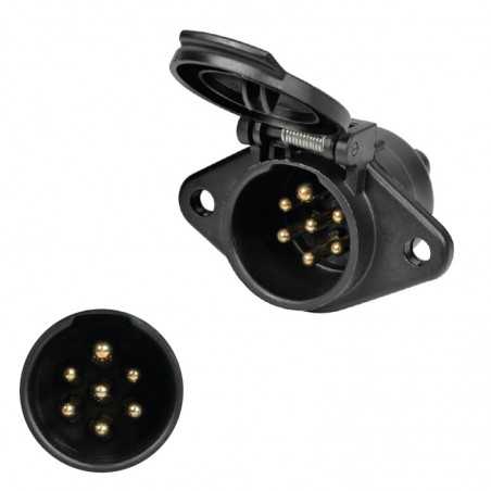 LAMPA 7-pole trailer plug connector 24N 24V LAM97157