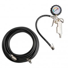 LAMPA Gun inflates tires with manometer and hose 12 M MAX 80 BAR LAM97190