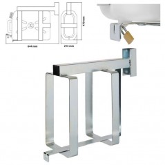 LAMPA Galvanized steel support for carafe drum 644X213X470 MM 644X213X470 MM LAM97870