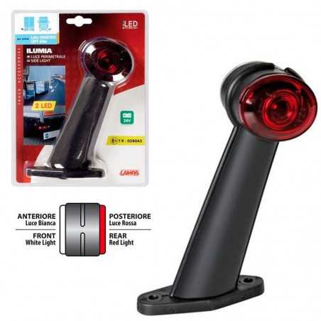 LAMPA Piloto luz perimetral izquierdo para camión 2 LED 24V 60º LAM97910