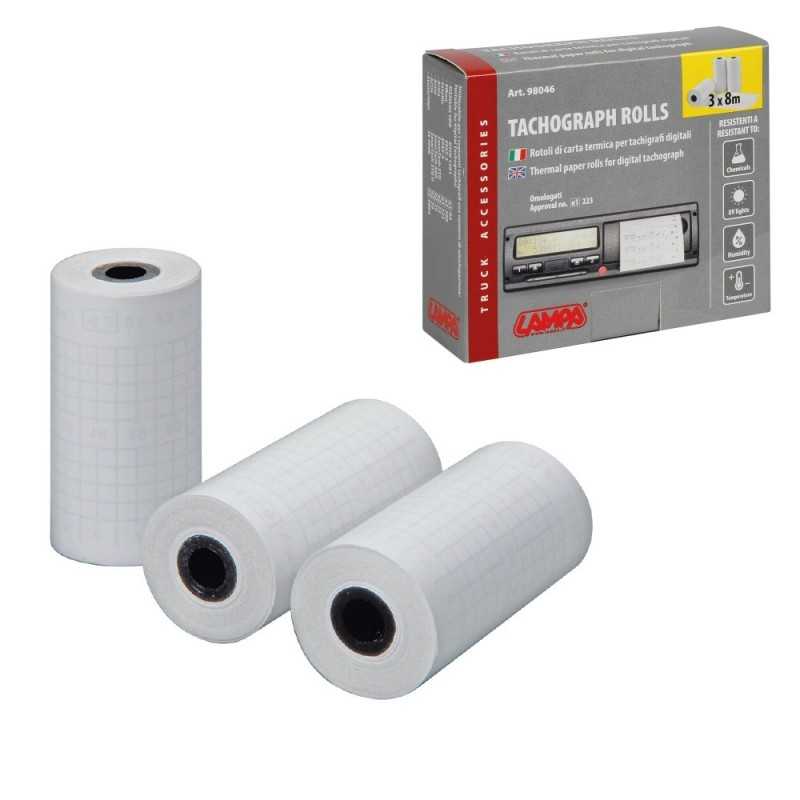 LAMPA Kit 3 paper rolls for digital tachograph LAM98046