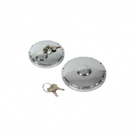 LAMPA Fuel tank cap two keys locking system for truck METAL 60 MM LAM98068