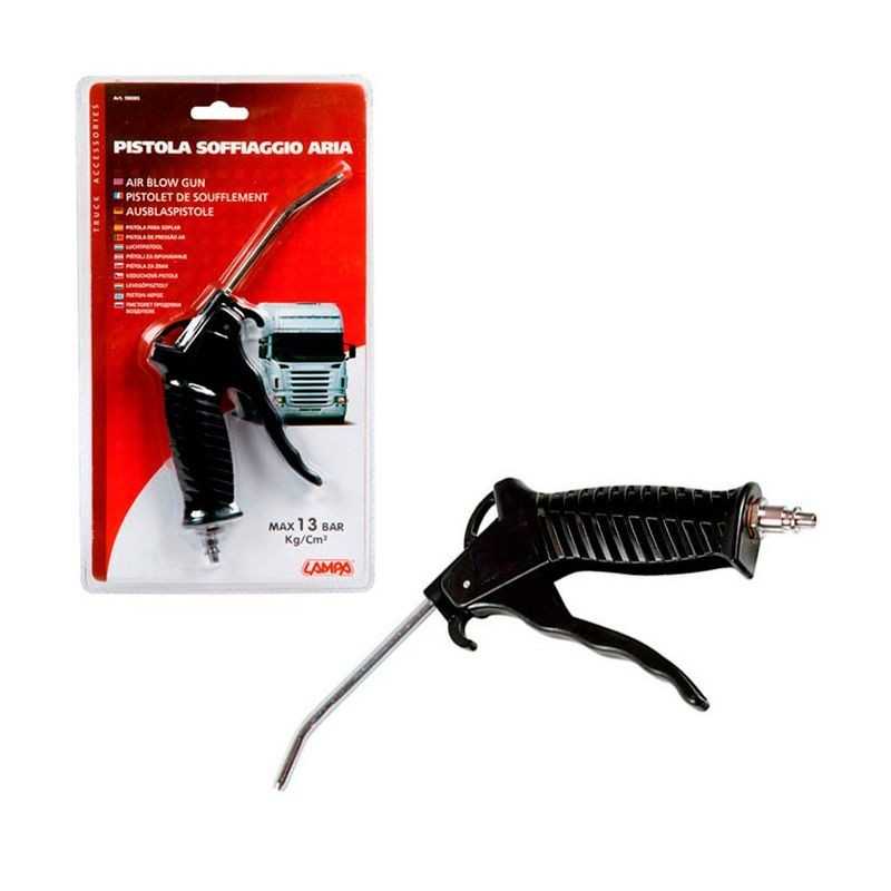 LAMPA Pistola de aire comprimido conector rapido MAX 13 BAR LAM98085