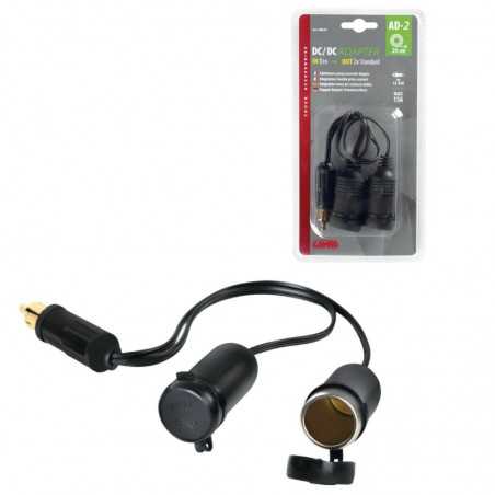 LAMPA Toma de adaptador doble al mechero 12/24 V LAM98347