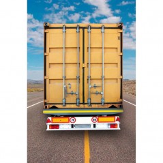 LAMPA Set of 2 approved reflective plates for trailers LAM98516