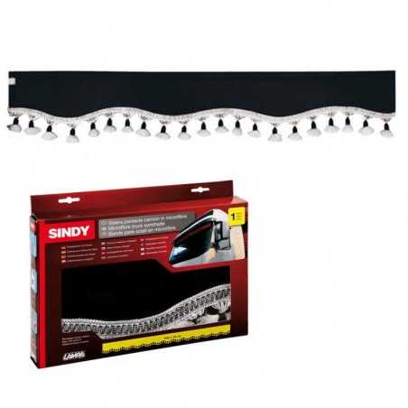 LAMPA Visera parasol para camión 240X18 CM - Universal con fijaciones de velcro LAM98636VAR