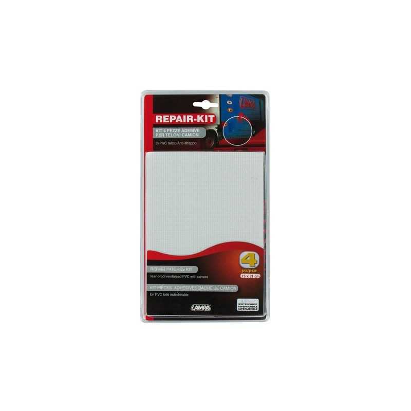 LAMPA Patch kit for truck canvas 15X21 CM LAM98721VAR