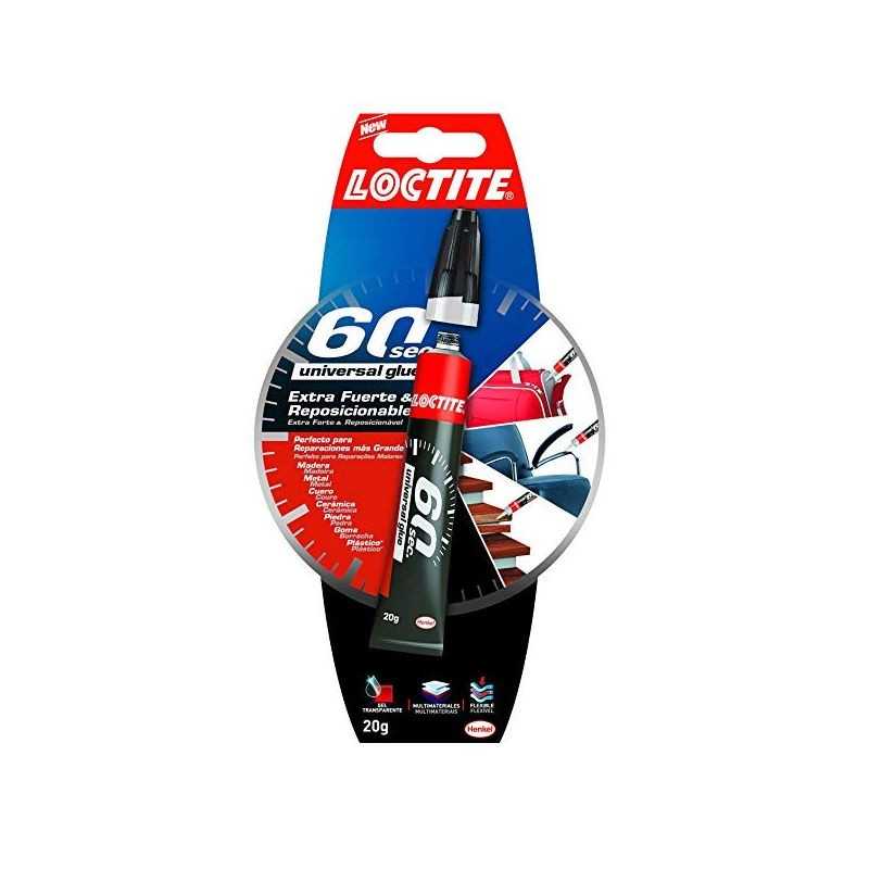 LOCTITE Fast drying glue 60 seconds LOCTITE 20 GR LOCTITE 20 GR 13219