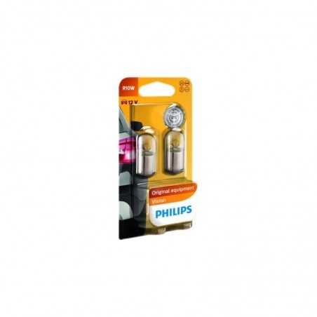 PHILIPS Blister 2 standard bulbs R10W PHILIPS 12V 10W BA15S 17242