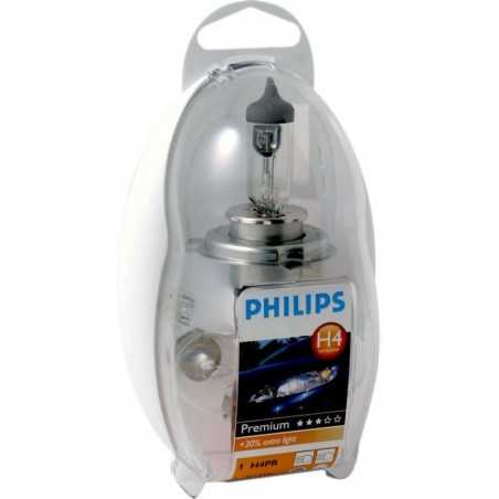 PHILIPS Lampara bombilla H4 EASY KIT 12V 17244