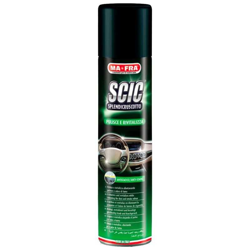 MAFRA Sanitizing dashboard cleaner SCIC GREEN 600 ML 18112A