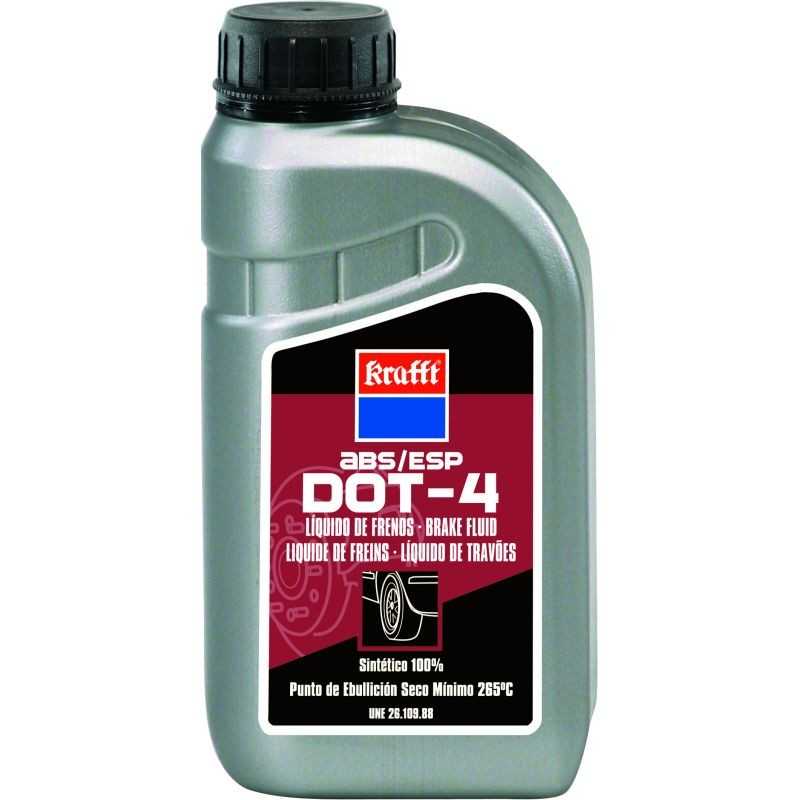KRAFFT car brake fluid DOT 4 ABS/ESP KRAFFT 500 ML 19315