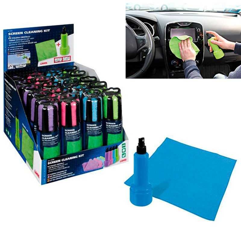 LAMPA Kit limpiacristales con detergente LAM37705