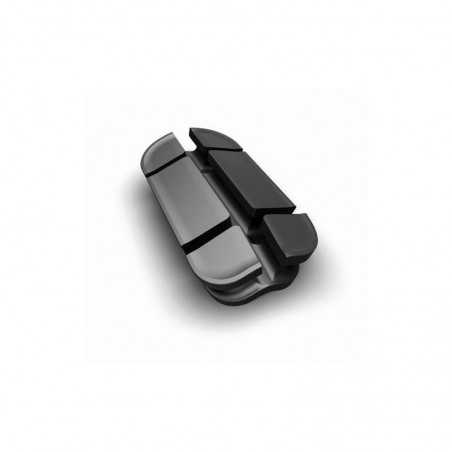 LAMPA Organizador de cables 3 tamaños base adhesiva LAM38854