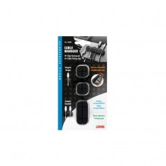 LAMPA Cable organizer 3 sizes adhesive base LAM38854