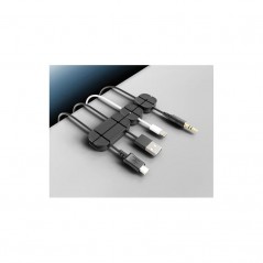 LAMPA Cable organizer 3 sizes adhesive base LAM38854