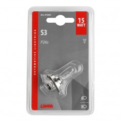 LAMPA Lámpara bombilla halógena S3 12V 15W P26S LAM91504