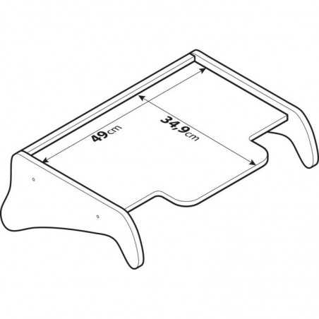 LAMPA cockpit table LAM96060