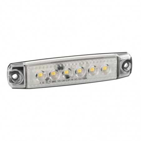 LAMPA Luz de galibo 6 LED 12/24V LAM97007