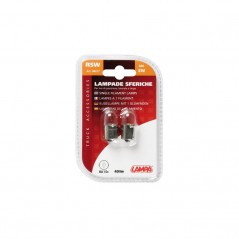 LAMPA Blister 2 lámparas bombillas homologadas R5W 24V BA15S E LAM98217