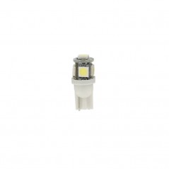 LAMPA Blister 2 lámparas bombillas 3 chips T10 HYPER LED 24/28V 5SMD W2 1X9 5D LAM98244