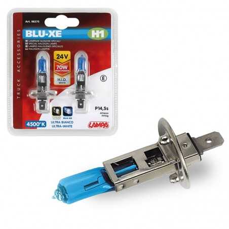 LAMPA Blister 2 lamps approved bulbs H1 BLUE-XE 24V 70W E LAM98275
