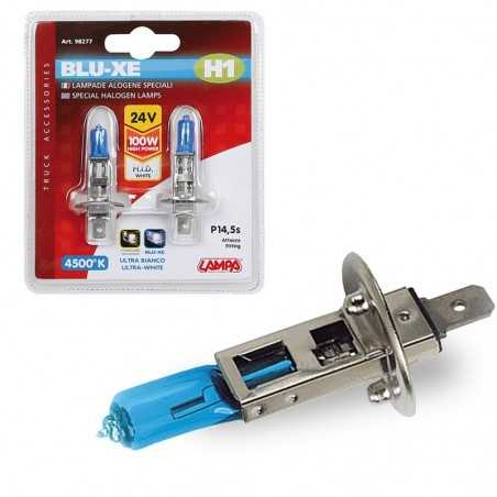 LAMPA Blister 2 lámparas bombillas H1 BLUE-XE 24V100W P14 5S LAM98277