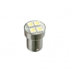 LAMPA Lámpara bombilla 3 chips P21W HYPER LED 24V 4SMD BA15S LAM98364