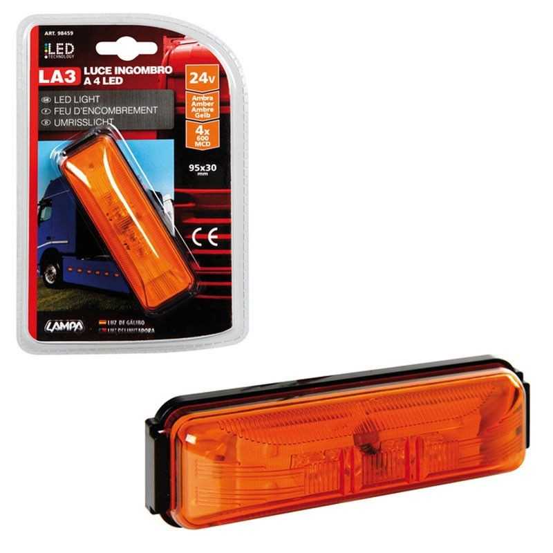 LAMPA Luz de galibo 4 LED 24 V LAM98459