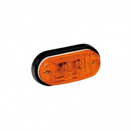 LAMPA Oval side clearance light 2 LED 24V LAM98482