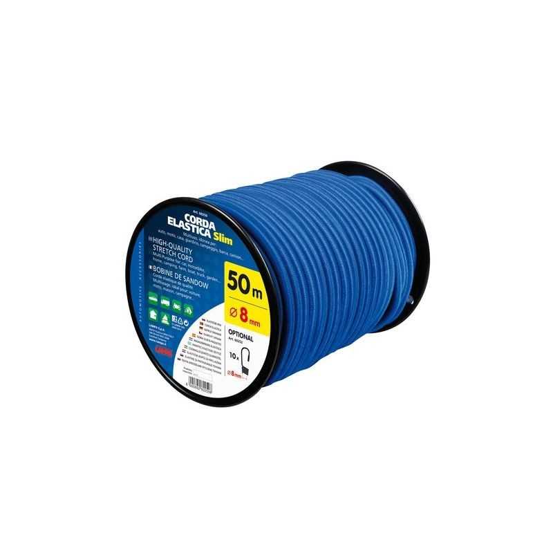 LAMPA Bobina cuerda elástica para sujeción de carga 8 MMx50 M LAM60250