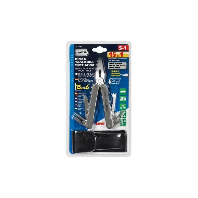 LAMPA Alicate multiusos + funda LAM66141