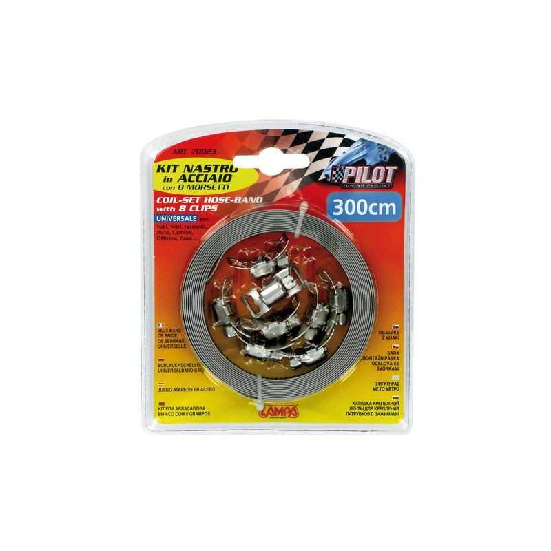 LAMPA Abrazadera recortable + 8 clips 300 CM LAM70023