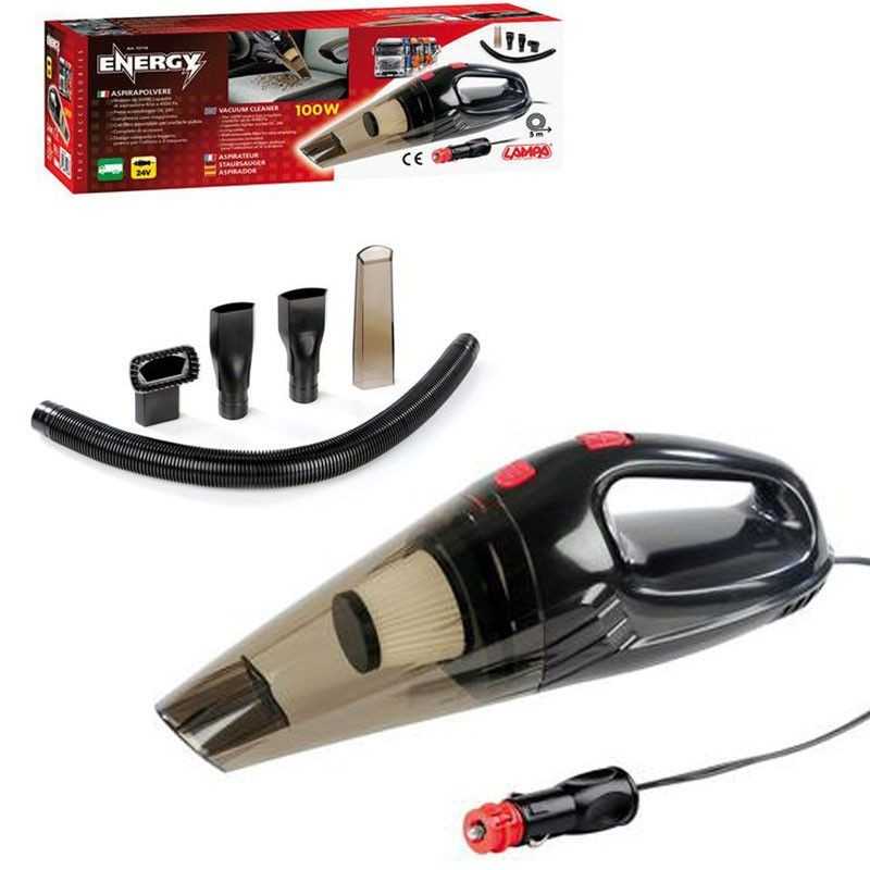 LAMPA handheld vacuum cleaner for car 24V 100W 5 M LAM72114