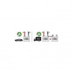 LAMPA Bomba succión de líquidos inmersión eléctrica 12V 30L/MIN LAM72158
