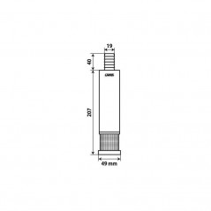LAMPA Bomba succión de líquidos inmersión eléctrica 12V 30L/MIN LAM72158