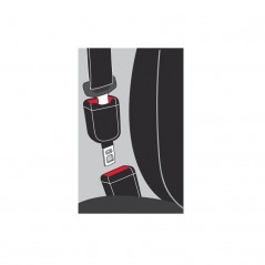 LAMPA Alargador cinturón seguridad ZITTO | Extensor de Función doble LAM72397