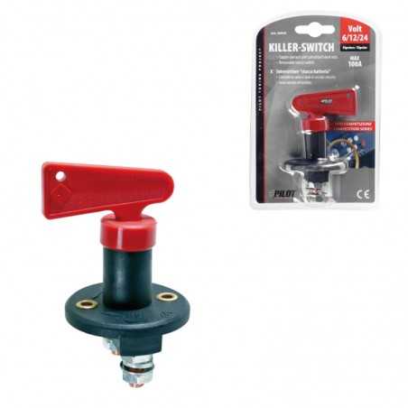 LAMPA Interruptor bateria tipo competicion 6/12/24V 100A LAM39045