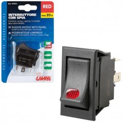 LAMPA Interruptor luminoso 12V/24V MAX 20A LAM45553