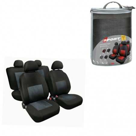 LAMPA Kit 8 polyester sports seat covers for car LAM54988VAR