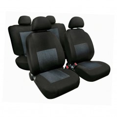 LAMPA Kit 8 fundas asiento deportivo poliester para coche LAM54988VAR